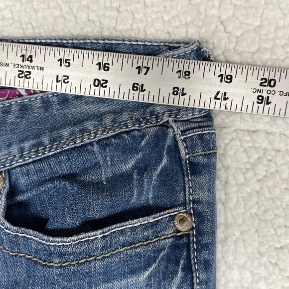 Women’s 16 Long Maurice’s Denim Blue Jeans - Picture 14 of 14